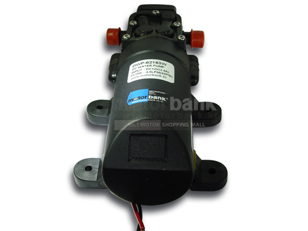 디바이스마트,기계/제어/로봇/모터 > 모터류 > 펌프모터 > 유체 펌프모터,MotorBank,DC워터펌프모터(DWP-62163A)-12V,용도 : 분무기용,농약살포기용 -전압 : DC12V - Flow : 4.0LPM -Pressure : 80psi -과열방지(Thermal Protection)