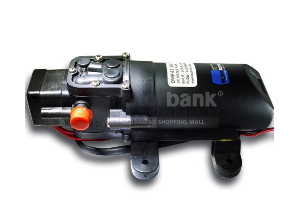 디바이스마트,기계/제어/로봇/모터 > 모터류 > 펌프모터 > 유체 펌프모터,MotorBank,DC워터펌프모터(DWP-62163W)-12V,용도 : 분무기용,세차용- 전압 : DC12V- Flow : 4.0LPM- Pressure : 80psi- 과열방지(Thermal Protection)