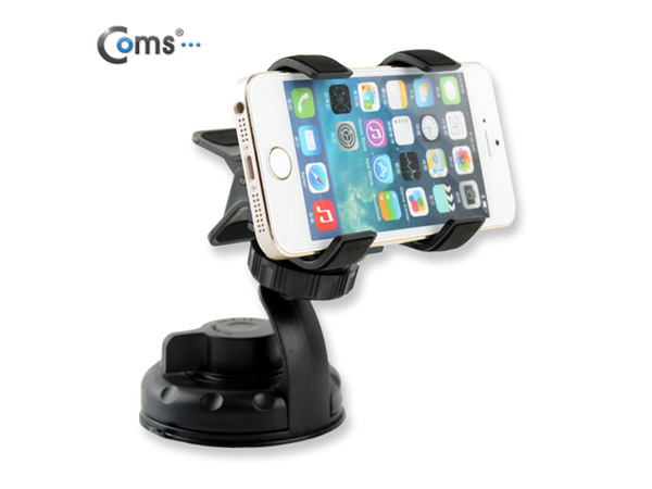 디바이스마트,컴퓨터/모바일/가전 > 게임/취미/캠핑용품 > 차량내부용품 > 실내용품,Coms,차량용 거치대, 360도 회전 [SP397],유리흡착식/Short Body