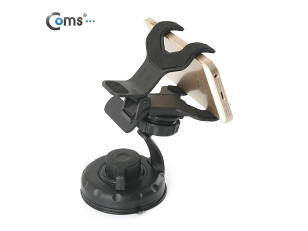 디바이스마트,컴퓨터/모바일/가전 > 게임/취미/캠핑용품 > 차량내부용품 > 실내용품,Coms,차량용 거치대, 360도 회전 [SP397],유리흡착식/Short Body