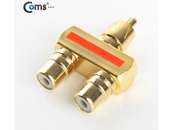 RCA 젠더 Y형(M/Fx2) [IT644]