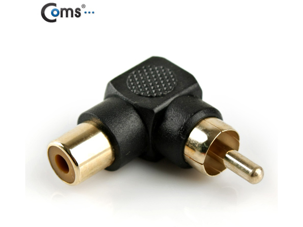 RCA 젠더(M/F), 꺾임/검정 [IT645]