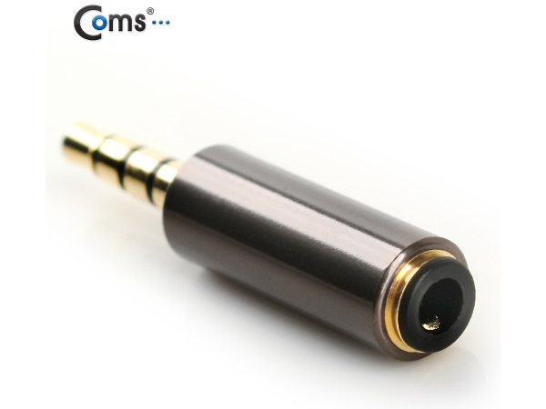 디바이스마트,케이블/전선 > 영상/음향 케이블 > 스테레오/RCA 케이블,Coms,스테레오 젠더(3.5 M/3.5 F) [IT652],스테레오 연장 젠더 /  3.5mm MALE -  FEMALE / 아이폰 전용