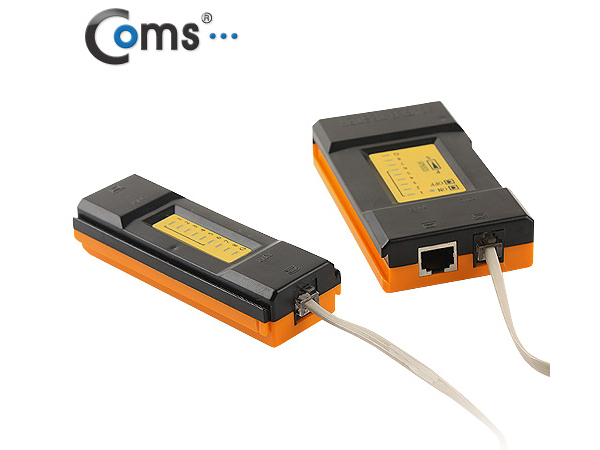 디바이스마트,수공구/전자공구/전동공구 > 전자공구 > 랜공구/잡자재 > 랜툴/랜테스터,Coms,랜 테스터기 (NSHL-468VR), 분리형 [BU558],LAN케이블, 전화케이블 정상 유무 확인!