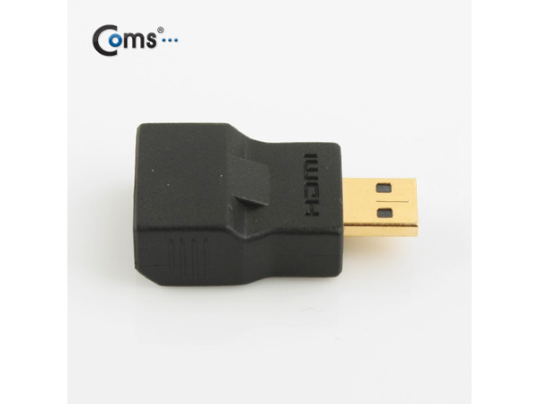디바이스마트,케이블/전선 > 영상/음향 케이블 > HDMI/DVI 케이블,Coms,HDMI 젠더(Micro HDMI M/F) [SP728],Micro HDMI (D type) 젠더 / MALE - FEMALE / 꺾임형