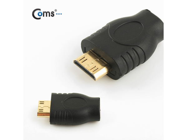 디바이스마트,케이블/전선 > 영상/음향 케이블 > HDMI/DVI 케이블,Coms,HDMI 젠더(Micro HDMI F/Mini HDMI M) [SP725],Micro HDMI (D type) 젠더 / Micro HDMI FEMALE - HDMI MALE / 꺾임형
