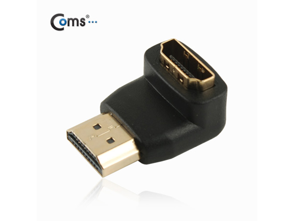 HDMI 젠더(연장 M/F, 꺾임형), 하향90도 [IT617]