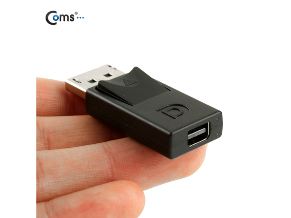 디바이스마트,케이블/전선 > 영상/음향 케이블 > HDMI/DVI 케이블,Coms,디스플레이 포트(Mini) 젠더, DisplayPort변환 [SP720],DP 포트 젠더 / DP 포트 MALE - Mini DP 포트 FEMALE