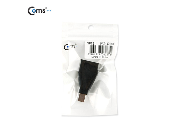 디바이스마트,케이블/전선 > 영상/음향 케이블 > HDMI/DVI 케이블,Coms,디스플레이 포트(Mini) 젠더, DisplayPort변환 [SP721],DP 포트 젠더 / DP 포트 FEMALE - Mini DP 포트 MALE