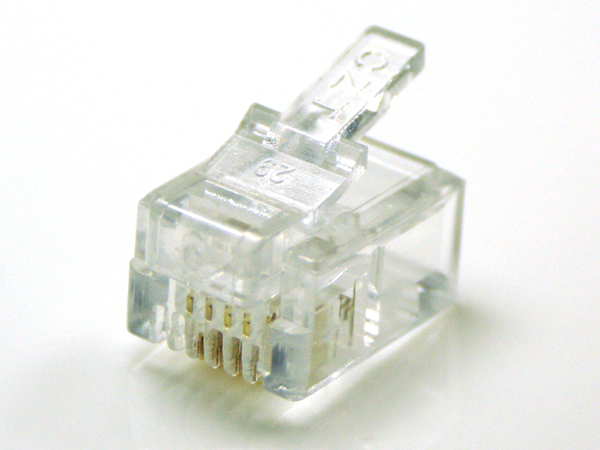 디바이스마트,컴퓨터/모바일/가전 > 네트워크/케이블/컨버터/IOT > 네트워크 자재/공구/타이 > 네트워크 자재,,RJ11잭-4P (P6-003),RJ11잭 6P4C (4핀 커넥터 도면 참조하세요)