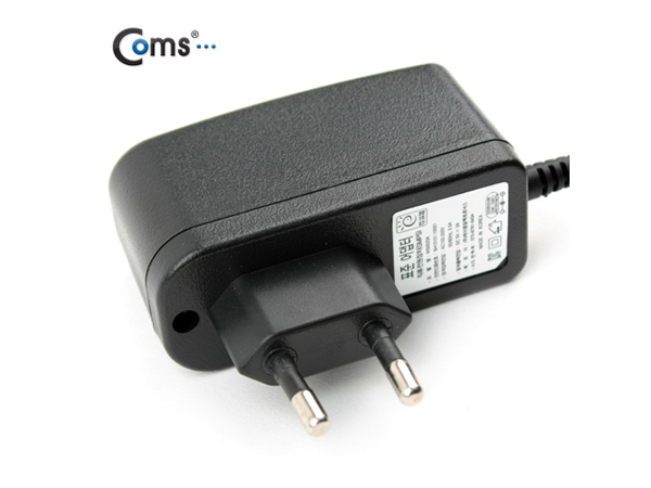 디바이스마트,케이블/전선 > PC/네트워크/통신 케이블 > 전원/파워 케이블,Coms,아답터 (정전압) DC 5V/2A [P9581],정격 입력 전압: AC100~250V / 50/60Hz, 0.5A / 정격 출력 전압 : DC 5V~2A / Plug: 3.5~1.3mm