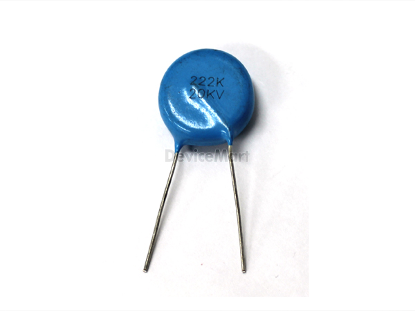 디바이스마트,RLC/수동소자 > (C) 캐패시터 > 고압 캐패시터,SRUI, HV Ceramic 2200pF, 20kV,고압세라믹콘덴서 / 2200pF / 20KVdc / CLASS D(Y5T:+10~-10%)