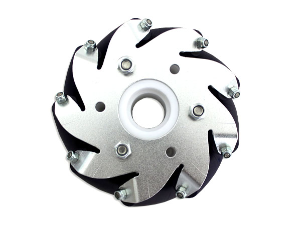 디바이스마트,기계/제어/로봇/모터 > 로봇부품 > 바퀴/휠 > 메카넘 휠,로보블럭,Mecanum Wheel(Right),다양한 방향으로 이동이 가능한 바퀴로서 로봇의 이동방향을 자유롭게 구성이 가능합니다. (오른쪽 바퀴 1개이며, 왼쪽은 별도 구매입니다.)