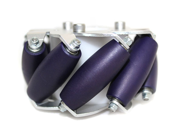 디바이스마트,기계/제어/로봇/모터 > 로봇부품 > 바퀴/휠 > 메카넘 휠,로보블럭,Mecanum Wheel(Left),다양한 방향으로 이동이 가능한 바퀴로서 로봇의 이동방향을 자유롭게 구성이 가능합니다. (왼쪽 바퀴 1개이며, 오른쪽은 별도 구매입니다.)