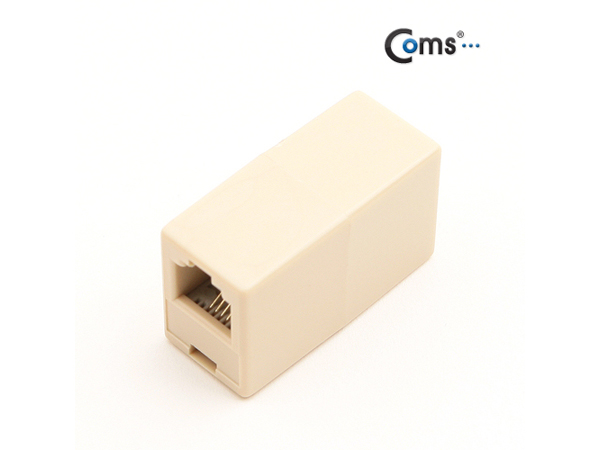 디바이스마트,컴퓨터/모바일/가전 > 네트워크/케이블/컨버터/IOT > 네트워크 자재/공구/타이 > 네트워크 자재,Coms,커플러(RJ12) I형 6P4C [BG347],RJ12 I형으로 전화선을 연장할때 사용