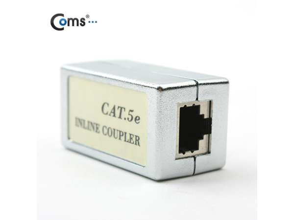 디바이스마트,,Coms,커플러(RJ45) I형 8P8C [NA242],INLINE/STP/Cat5e / LAN 케이블 길이가 짧아 연장할때 사용