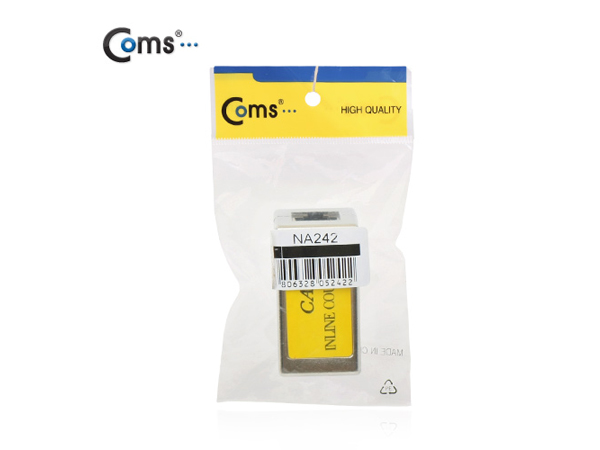 디바이스마트,,Coms,커플러(RJ45) I형 8P8C [NA242],INLINE/STP/Cat5e / LAN 케이블 길이가 짧아 연장할때 사용