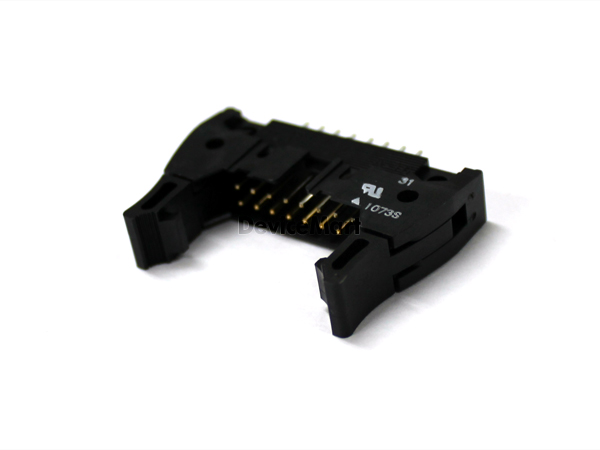 디바이스마트,커넥터/PCB > 직사각형 커넥터 > 박스헤더 > 일반박스헤더 2.54mm pitch,OMRON,XG4A-1631,OMRON 커넥터 / BOX HEADER / 2.54mm pitch / 래치 Latch / 고정형 스트레이트 타입  / 16pin