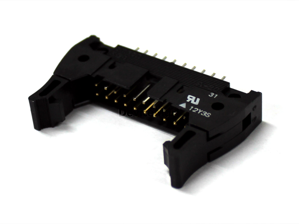 디바이스마트,커넥터/PCB > 직사각형 커넥터 > 박스헤더 > 일반박스헤더 2.54mm pitch,OMRON,XG4A-2031,OMRON 커넥터 / BOX HEADER / 2.54mm pitch / 래치 Latch / 고정형 스트레이트 타입  / 20pin