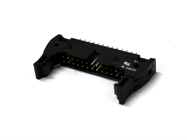 디바이스마트,커넥터/PCB > 직사각형 커넥터 > 박스헤더 > 일반박스헤더 2.54mm pitch,OMRON,XG4A-2631,OMRON 커넥터 / BOX HEADER / 2.54mm pitch / 래치 Latch / 고정형 스트레이트 타입  / 26pin