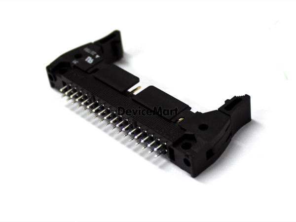 디바이스마트,커넥터/PCB > 직사각형 커넥터 > 박스헤더 > 일반박스헤더 2.54mm pitch,OMRON,XG4A-3431,OMRON 커넥터 / BOX HEADER / 2.54mm pitch / 래치 Latch / 고정형 스트레이트 타입  / 34pin