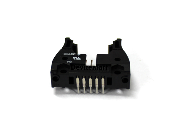 디바이스마트,커넥터/PCB > 직사각형 커넥터 > 박스헤더 > 일반박스헤더 2.54mm pitch,OMRON,XG4A-1034,OMRON 커넥터 / BOX HEADER / 2.54mm pitch / 래치 Latch / 고정형 앵글 타입  / 10pin