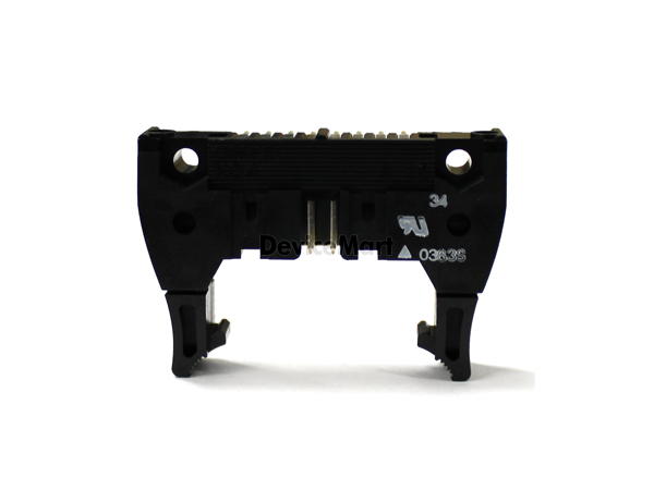 디바이스마트,커넥터/PCB > 직사각형 커넥터 > 박스헤더 > 일반박스헤더 2.54mm pitch,OMRON,XG4A-1634,OMRON 커넥터 / BOX HEADER / 2.54mm pitch / 래치 Latch / 고정형 앵글 타입  / 16pin