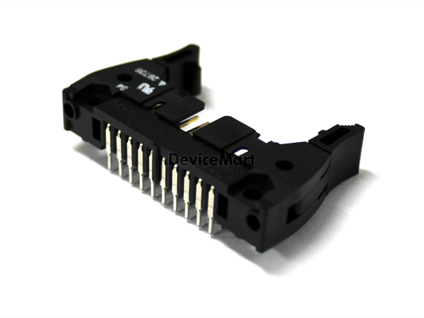 디바이스마트,커넥터/PCB > 직사각형 커넥터 > 박스헤더 > 일반박스헤더 2.54mm pitch,OMRON,XG4A-2034,OMRON 커넥터 / BOX HEADER / 2.54mm pitch / 래치 Latch / 고정형 앵글 타입  / 20pin