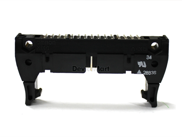 디바이스마트,커넥터/PCB > 직사각형 커넥터 > 박스헤더 > 일반박스헤더 2.54mm pitch,OMRON,XG4A-3034,OMRON 커넥터 / BOX HEADER / 2.54mm pitch / 래치 Latch / 고정형 앵글 타입  / 30pin