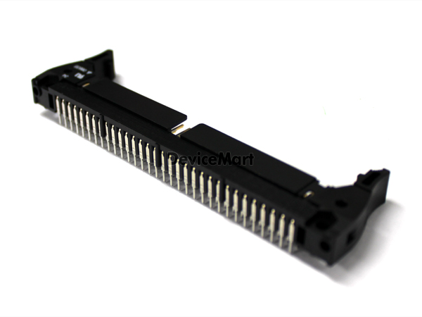 디바이스마트,커넥터/PCB > 직사각형 커넥터 > 박스헤더 > 일반박스헤더 2.54mm pitch,OMRON,XG4A-6434,OMRON 커넥터 / BOX HEADER / 2.54mm pitch / 래치 Latch / 고정형 앵글 타입  / 64pin