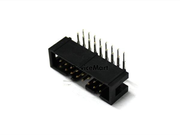 디바이스마트,커넥터/PCB > 직사각형 커넥터 > 박스헤더 > 일반박스헤더 2.54mm pitch,OMRON,XG4C-1634,OMRON 커넥터 / BOX HEADER / 2.54mm pitch / XG4M-1630-T 제품과 사용 / 앵글 타입 / 16pin