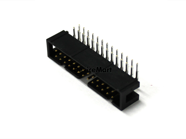 디바이스마트,커넥터/PCB > 직사각형 커넥터 > 박스헤더 > 일반박스헤더 2.54mm pitch,OMRON,XG4C-2634,OMRON 커넥터 / BOX HEADER / 2.54mm pitch / XG4M-2630-T 제품과 사용 / 앵글 타입 / 26pin
