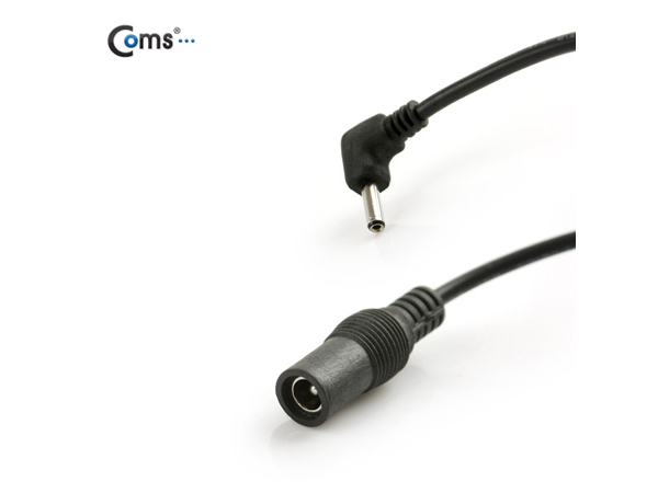 디바이스마트,,Coms,DC 전원 변환 젠더 [BE071],5.5(2.1) F / 3.5(1.3) M, 꺾임형