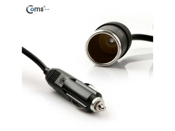 디바이스마트,컴퓨터/모바일/가전 > 게임/취미/캠핑용품 > 차량내부용품 > 실내용품,Coms,차량용 시가 전원 연장 케이블 [ITA160],간편하게 차량용 시가 전원을 연장 사용 / 케이블길이 3M