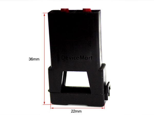 디바이스마트,커넥터/PCB > 핀헤더/IC 소켓 > 퓨즈홀더/퓨즈클립,부천단자,퓨즈홀더 CAR - 캡(유),오토 퓨즈 홀더 / 하네스 형 / 캡 있음 / 전선길이 190mm