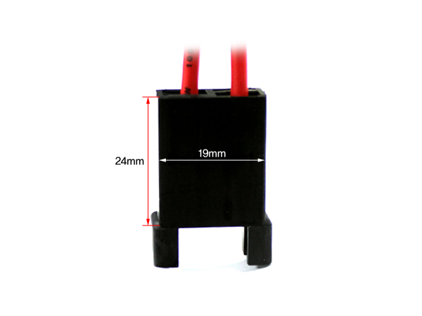 디바이스마트,커넥터/PCB > 핀헤더/IC 소켓 > 퓨즈홀더/퓨즈클립,부천단자,퓨즈홀더 CAR - 캡(무),오토 퓨즈 홀더 / 하네스 형 / 캡 없음 / 전선길이 190mm