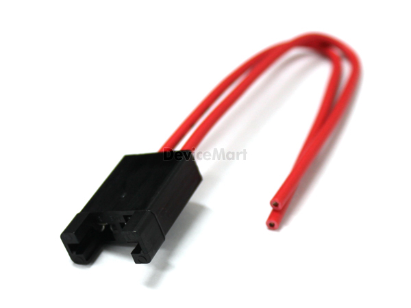디바이스마트,커넥터/PCB > 핀헤더/IC 소켓 > 퓨즈홀더/퓨즈클립,부천단자,퓨즈홀더 CAR - 캡(무),오토 퓨즈 홀더 / 하네스 형 / 캡 없음 / 전선길이 190mm