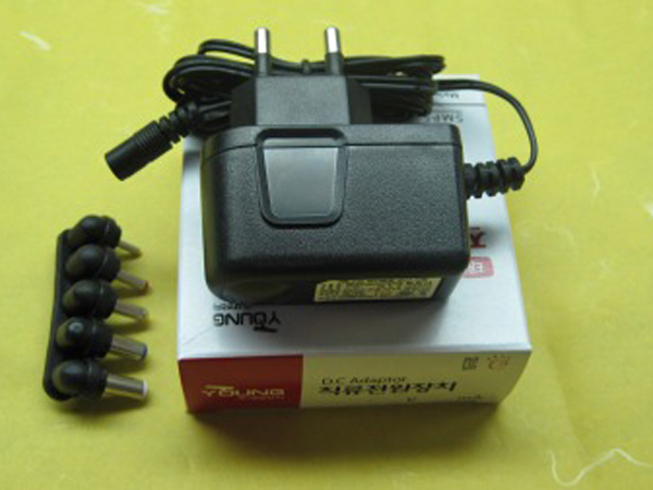 디바이스마트,케이블/전선 > PC/네트워크/통신 케이블 > 전원/파워 케이블,태영전자,벽걸이형 아답터 TY-1009 (12V 600mA),전기 배터리 커넥터 > 전원/파워소스 > 전원아답터(Adapter) > 12V