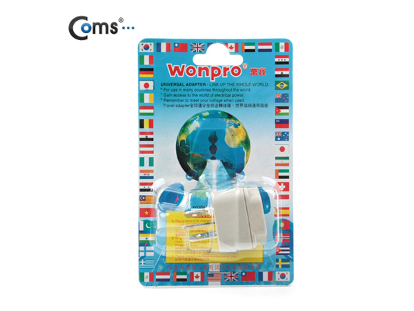 디바이스마트,전원/파워/배터리 > 전원 멀티탭 > 여행용,,전원(AC) 변환용(WA-16) [NA460],호주/중국,접지 / 정격:10A/250V