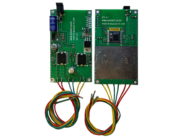 블루투스 2.1채널 오디오 앰프(베이스 앰프)