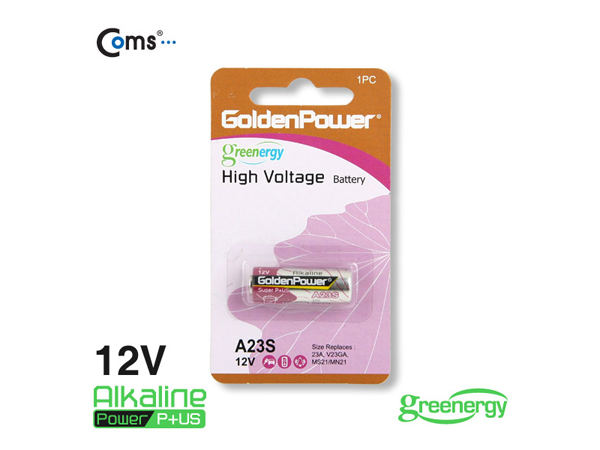 디바이스마트,전원/파워/배터리 > 배터리/배터리홀더 > 일회용건전지 > 특수전지,,다용도 PVC 수납함 [PK602],제조사 : 골든파워 / 23A / 8LR932 / 전압 : 12V / 알카라인 Alkaline / 수량 : 1개 / 포장 : 카드형 포장