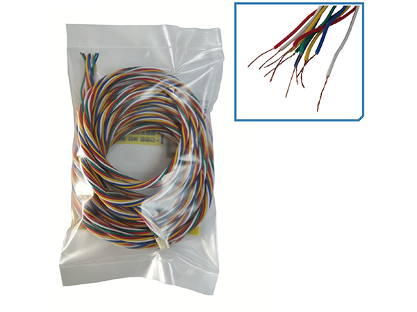 꽈배기 내열성 연선 와이어(5색상10가닥) [SMEM127]