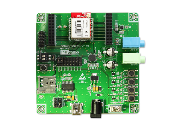 디바이스마트,MCU보드/전자키트 > 통신/네트워크 > 와이파이,제이엠피시스템,Serial to wifi module development board (JSN270 EVB) [케이블 포함],JSN270의 EVB 개발보드