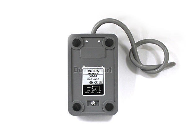 디바이스마트,스위치/부저/전기부품 > 스위치 > 발판 스위치,XURUI,발판스위치 XF-01 (회색),플라스틱 풋스위치,공작기계,용접기계,의료기기에 적합. 10A/250V, 여러분의 아이디어를 접목해 보세요.