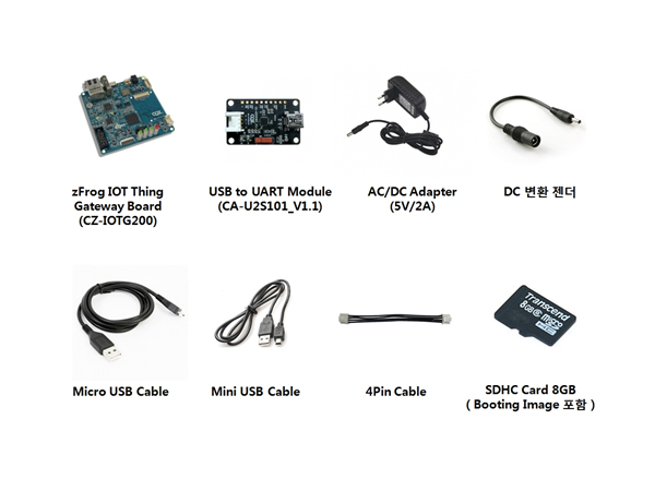디바이스마트,MCU보드/전자키트 > 프로세서/개발보드 > ARM > ARM9,(주)씨알지테크놀러지,zFrog IOT Thing Gateway Board(CZ-IOTG200) Start Kit,IOT Gateway Board (CZ-IOTG200) Start Kit 