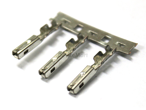 디바이스마트,커넥터/PCB > 직사각형 커넥터 > 몰렉스 커넥터 > Crimp Terminal (Housing용),,33012-3002,MX150™ /  암 커넥터 /  33472 커넥터에 사용 / Tin Plating / AWG 18, 20 / 커팅 상품 / 교환, 반품 불가