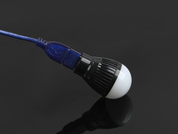 디바이스마트,사무/생활/서적 > 차량/생활/IOT > IOT/생활/취미,Coms,전구형 USB 램프(short type) Black [ITA813],USB 연장 케이블, USB 전원 아답터 또는 PC에 연결하여 무드등, 보조등 으로 사용 가능