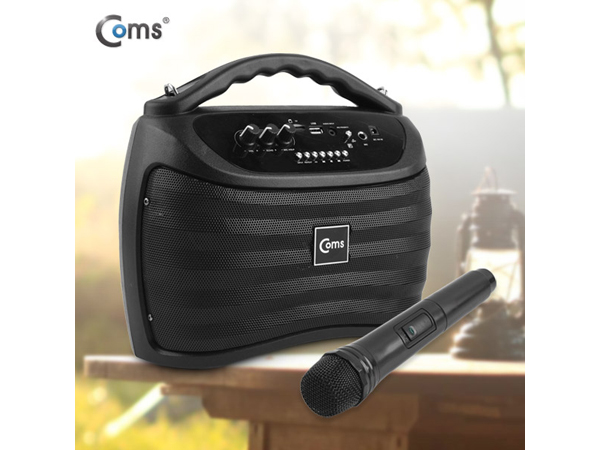 디바이스마트,,Coms,블루투스 스피커 & 무선 마이크 앰프 [KY201],30W USB/MicroSD 재생