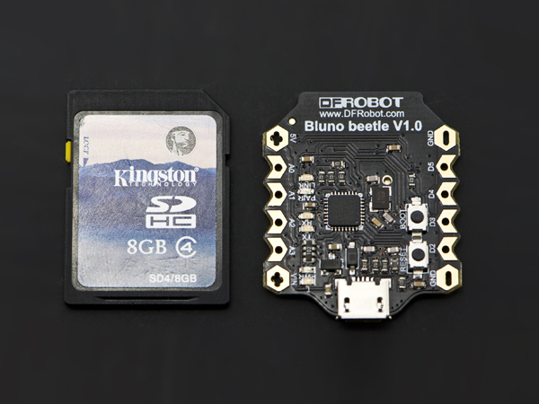 디바이스마트,오픈소스/코딩교육 > 아두이노 > 아두이노 호환보드,DFROBOT,DFRobot Beetle BLE - The Smallest Board Based on Arduino Uno with Bluetooth 4.0 [DFR0339],