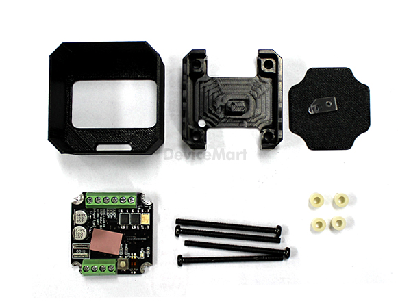 디바이스마트,기계/제어/로봇/모터 > 모터드라이버 > 브랜드(MoonWalker) 모터 드라이버 > i Step,MoonWalker,MW-VSEB24D1S-v2,42각 스테핑모터와 모터드라이버가 하나로~!! 가격 및 공간 절약을 할 수 있는 제품입니다. 2상 유니폴라 PWM 정전류 쵸퍼 드라이브로써, 1/16까지 마이크로스템이 가능한 제품입니다. 입력전압: 12~30VDC, 구동전류: 0~1.5A, 주파수: 100KHz